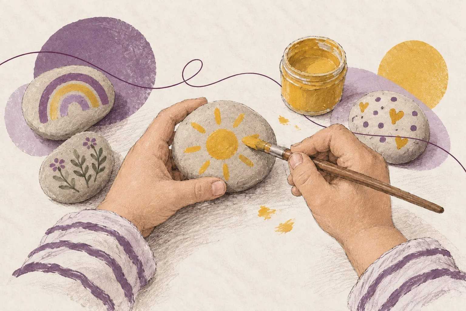Illustration — La joie est en tout