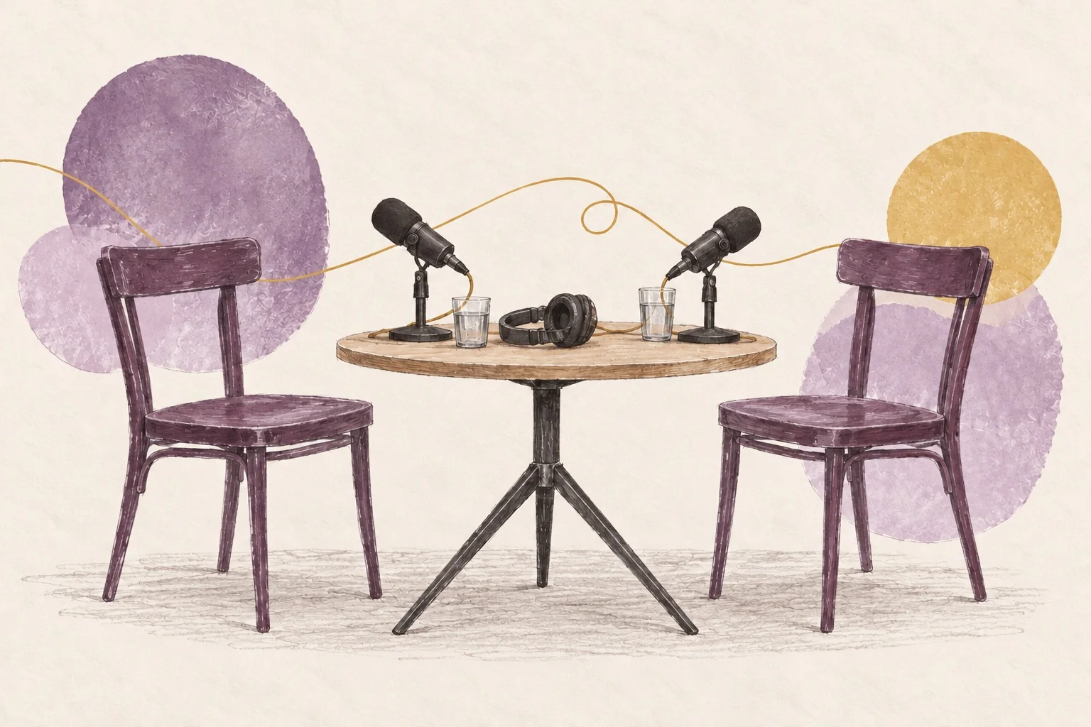 Illustration — Interview de Muriel Grosjean à l'émission «Les Rendez-Vous de l'Humain»
