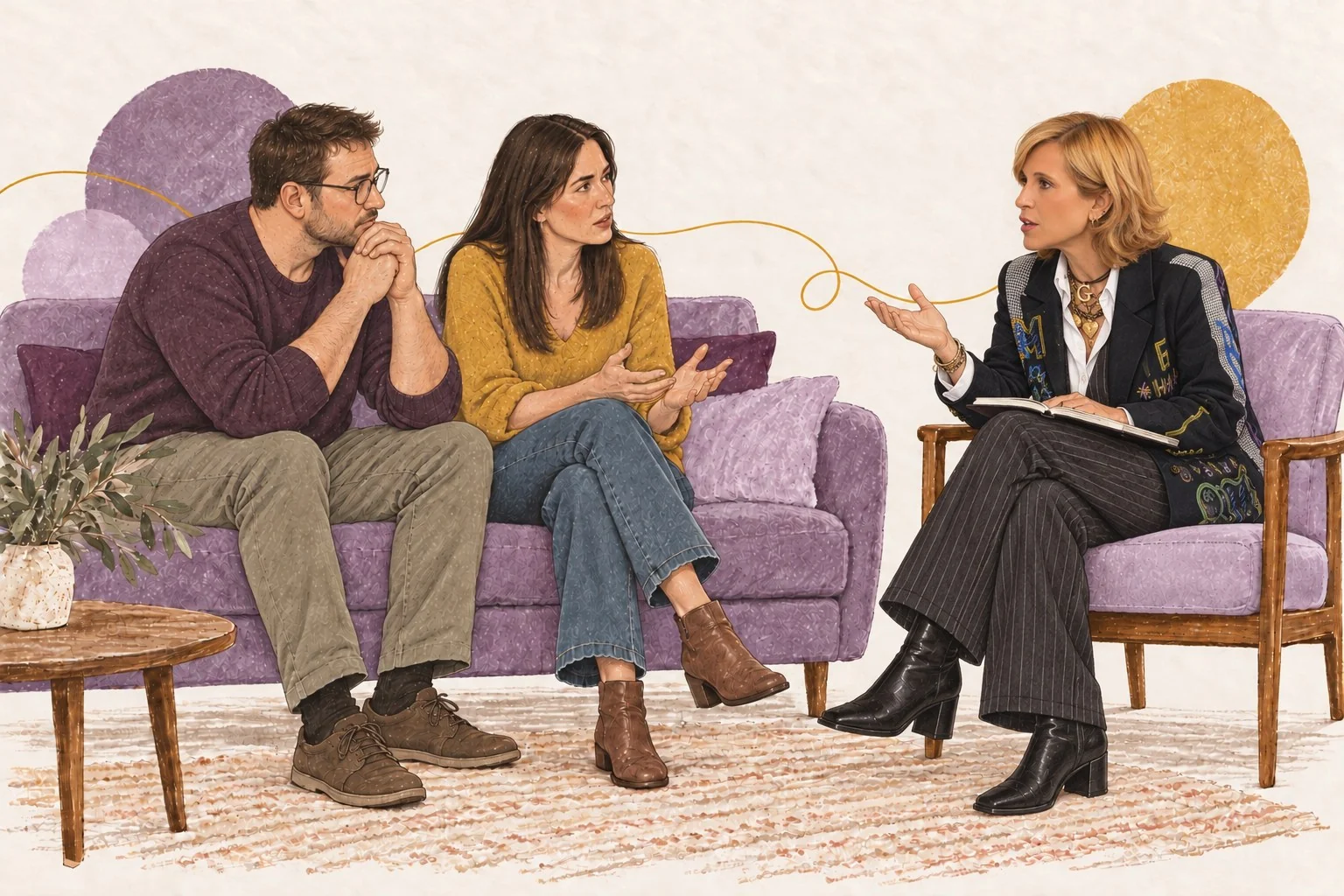 Illustration — Étude de cas : accompagner un couple en difficulté face à la sexualité