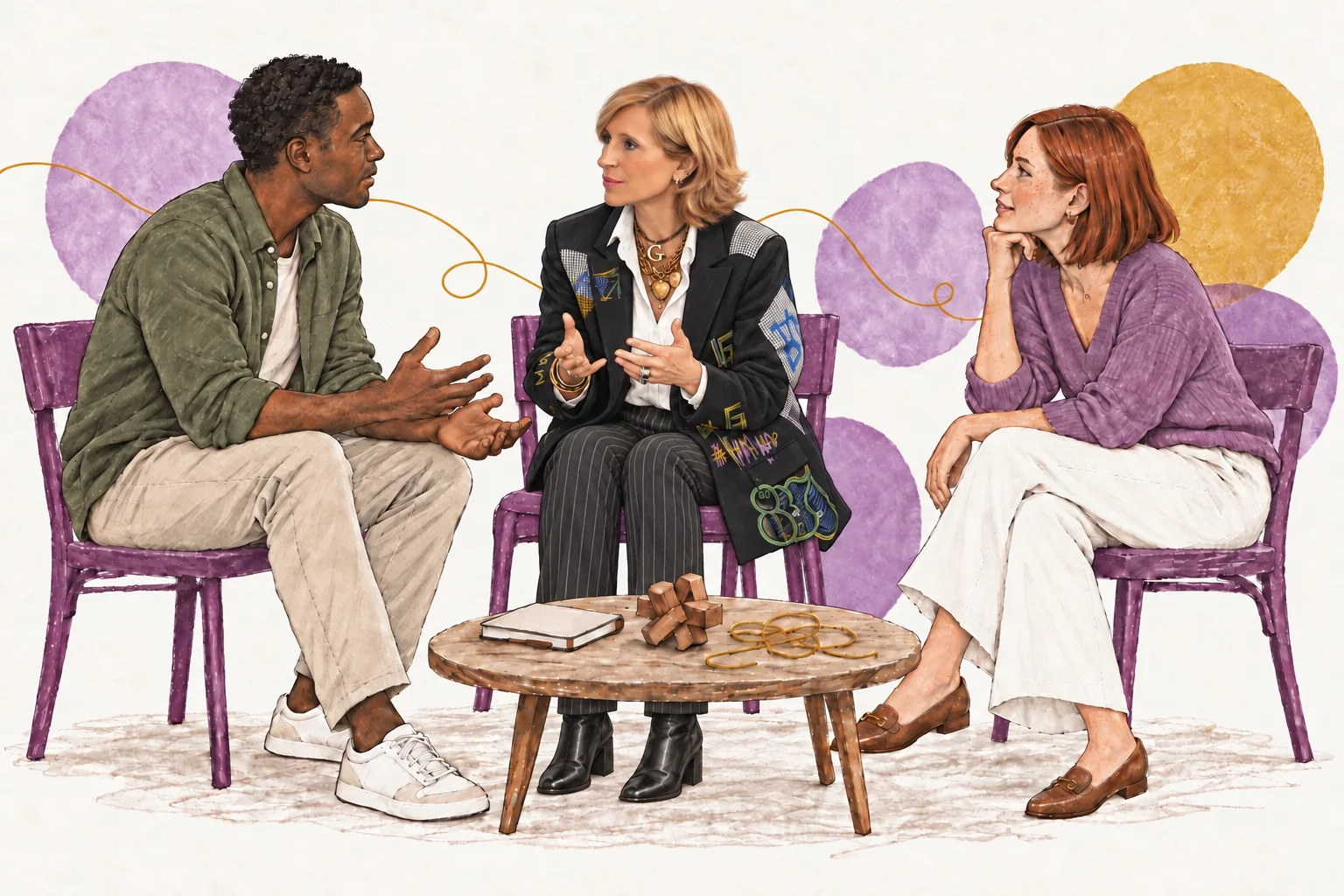 Illustration — Médiation familiale, conseil conjugal ou thérapie de couple : je vous aide à faire la différence